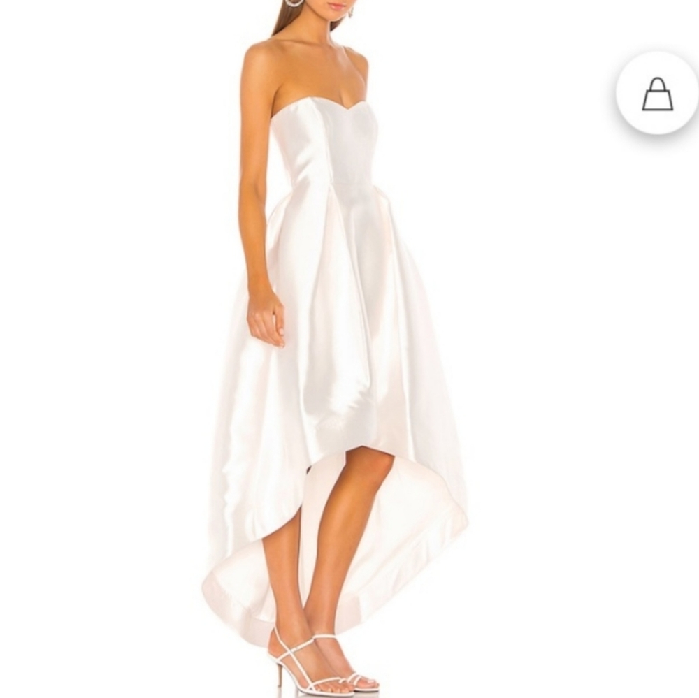 Ivory Roxanne Gown by Parker Black Size 2